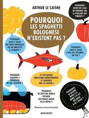 cover image of Pourquoi les spaghetti bolognese n'existent pas